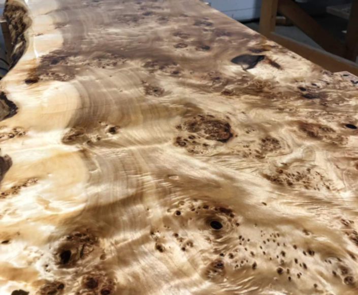 epoxy en populier hout epoxy tafel