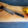 damascus chef's knife (kiritsuke)