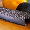 damascus chef's knife (kiritsuke)